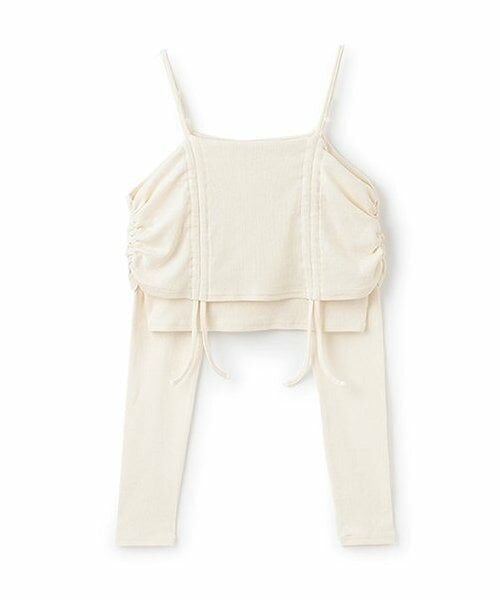 Mi-je / ミジェ Tシャツ | オフショルシャーリングトップス【韓国ファッション】 | 詳細1