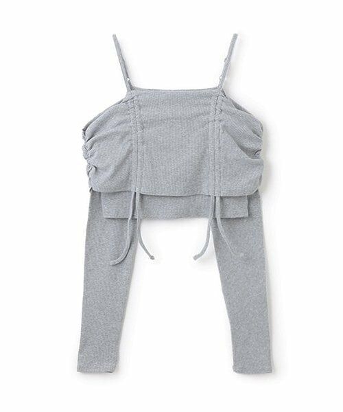 Mi-je / ミジェ Tシャツ | オフショルシャーリングトップス【韓国ファッション】 | 詳細3