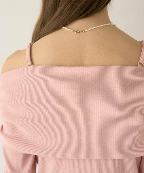 Mi-je / ミジェ Tシャツ | オフショルシャーリングトップス【韓国ファッション】 | 詳細8