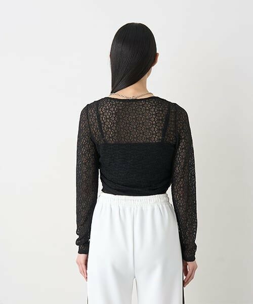 Mi-je / ミジェ ニット・セーター | レースカーデアンサンブル【韓国ファッション】 | 詳細4