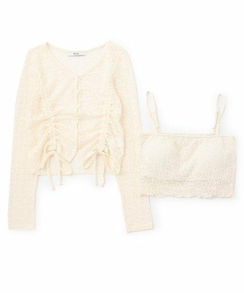 Mi-je / ミジェ ニット・セーター | レースカーデアンサンブル【韓国ファッション】 | 詳細6