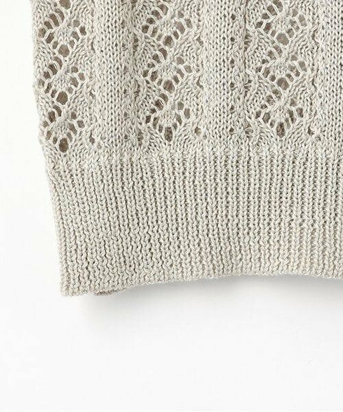 Mi-je / ミジェ ニット・セーター | 透かし編みポロカーディガン【韓国ファッション】 | 詳細10