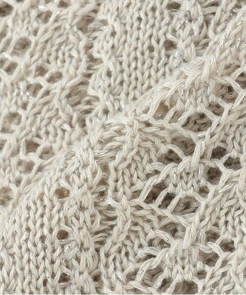 Mi-je / ミジェ ニット・セーター | 透かし編みポロカーディガン【韓国ファッション】 | 詳細11