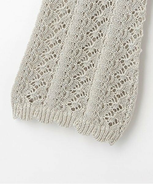 Mi-je / ミジェ ニット・セーター | 透かし編みポロカーディガン【韓国ファッション】 | 詳細9