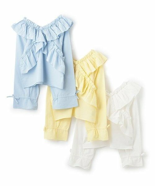 Mi-je / ミジェ シャツ・ブラウス | クロスフリルブラウス【韓国ファッション】 | 詳細12