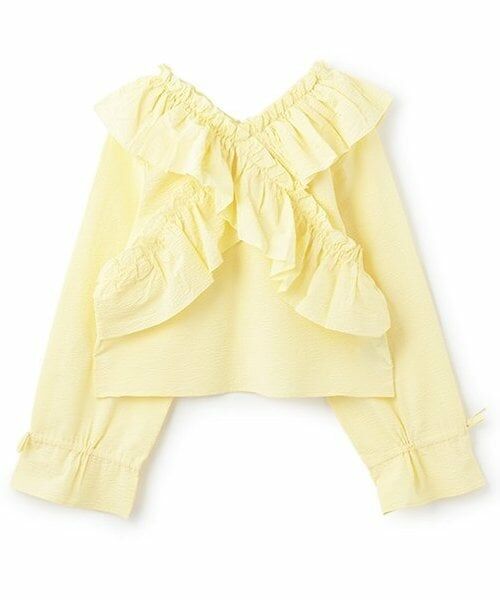 Mi-je / ミジェ シャツ・ブラウス | クロスフリルブラウス【韓国ファッション】 | 詳細2