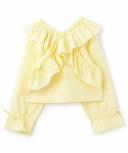 Mi-je / ミジェ シャツ・ブラウス | クロスフリルブラウス【韓国ファッション】 | 詳細8