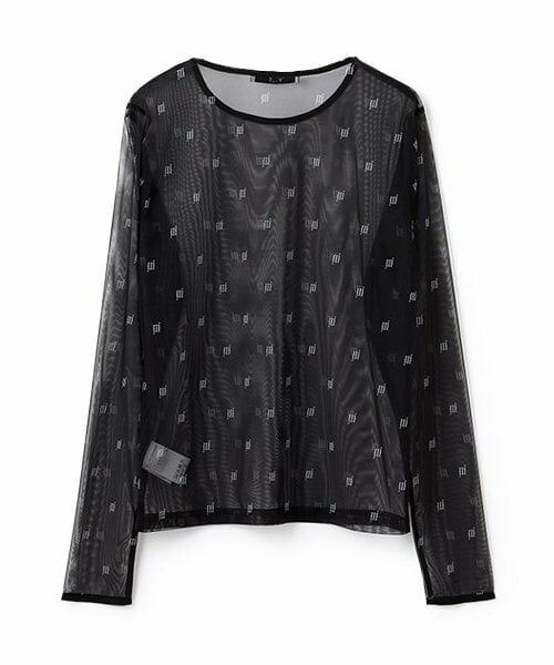 Mi-je / ミジェ Tシャツ | モノグラムシアーインナー【韓国ファッション】 | 詳細6