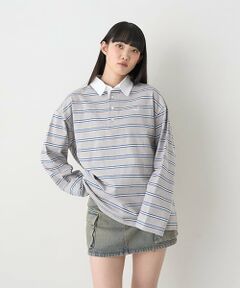 Mi-je / ミジェ シャツ・ブラウス | ラガーシャツ【韓国ファッション】