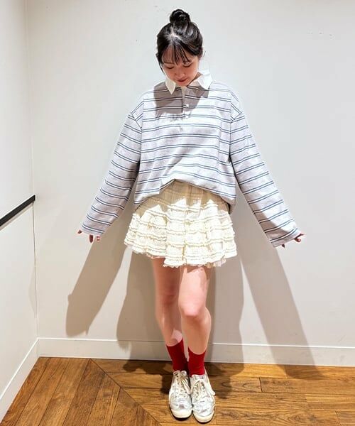 Mi-je / ミジェ シャツ・ブラウス | ラガーシャツ【韓国ファッション】 | 詳細16