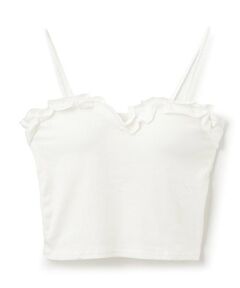 Mi-je / ミジェ Tシャツ | フリルキャミソール【韓国ファッション】