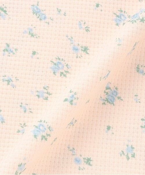 Mi-je / ミジェ Tシャツ | 小花柄ワッフル半袖Tシャツ【韓国ファッション】 | 詳細10