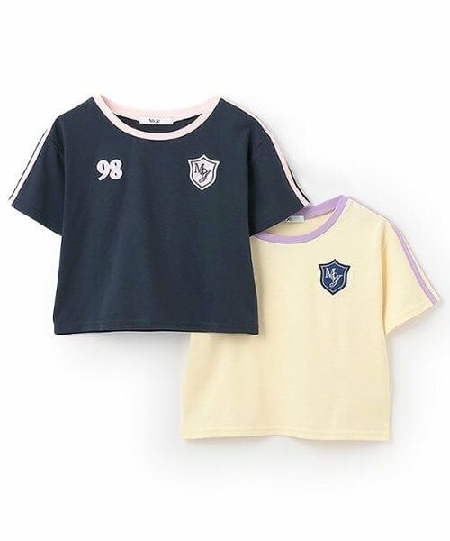 Mi-je / ミジェ Tシャツ | ラインコンパクト半袖Tシャツ【韓国ファッション】 | 詳細12