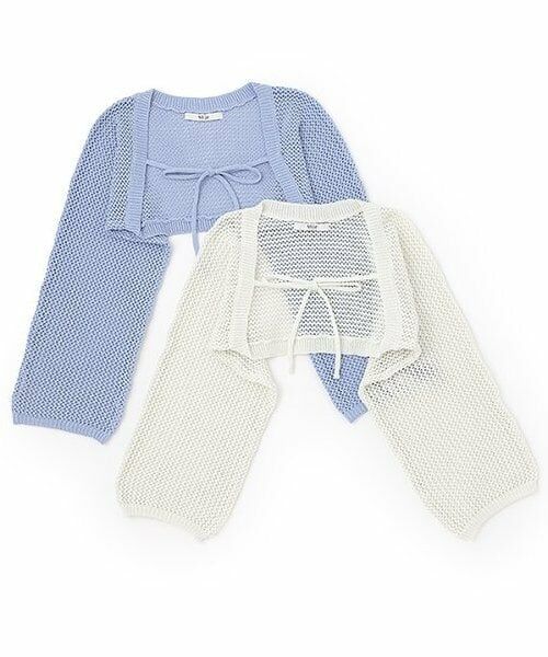 Mi-je / ミジェ ニット・セーター | メッシュリボンカーディガン【韓国ファッション】 | 詳細9