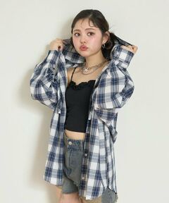 Mi-je / ミジェ シャツ・ブラウス | フードルーズCHシャツ【韓国ファッション】