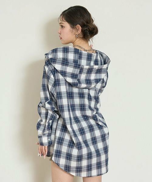 Mi-je / ミジェ シャツ・ブラウス | フードルーズCHシャツ【韓国ファッション】 | 詳細2