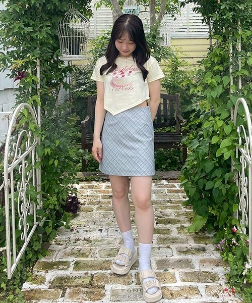 Mi-je / ミジェ シャツ・ブラウス | ケーキモチーフ半袖Tシャツ【韓国ファッション】 | 詳細12