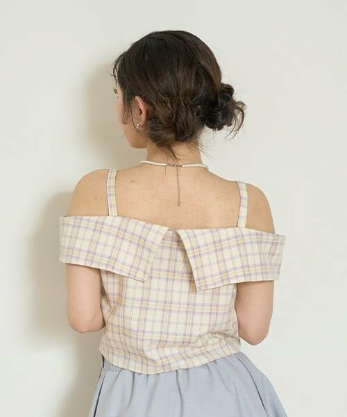 Mi-je / ミジェ シャツ・ブラウス | オフショルベルトブラウス【韓国ファッション】 | 詳細2