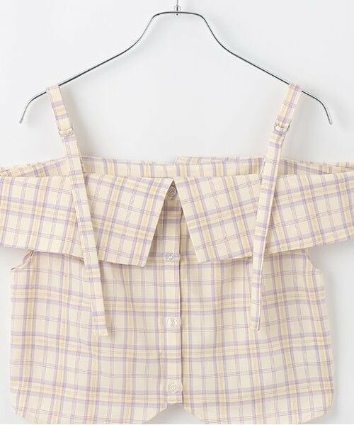 Mi-je / ミジェ シャツ・ブラウス | オフショルベルトブラウス【韓国ファッション】 | 詳細6