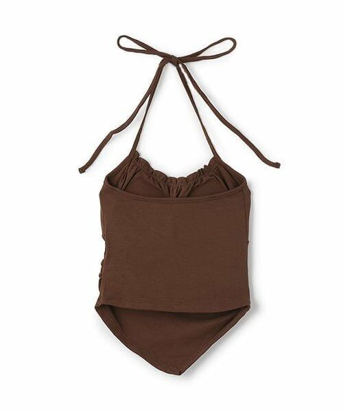 Mi-je / ミジェ Tシャツ | ギャザーホルターブラトップ【韓国ファッション】 | 詳細5