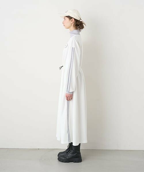 Mi-je / ミジェ ミニ丈・ひざ丈ワンピース | トラックワンピース【韓国ファッション】 | 詳細4