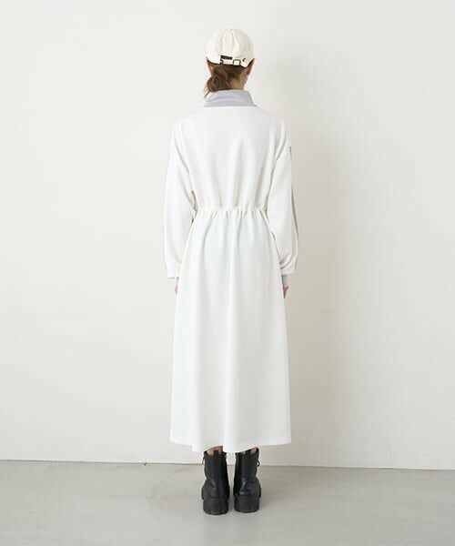 Mi-je / ミジェ ミニ丈・ひざ丈ワンピース | トラックワンピース【韓国ファッション】 | 詳細5