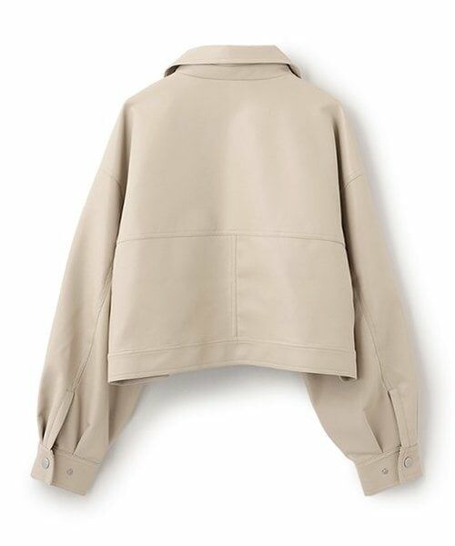 Mi-je / ミジェ ブルゾン | コンパクトレザージャケット【韓国ファッション】 | 詳細6