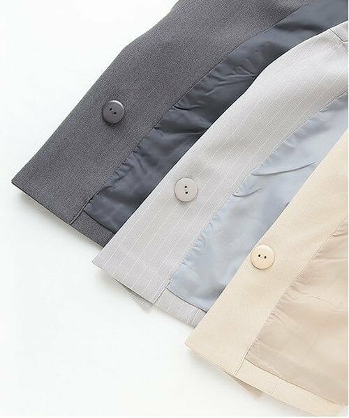 Mi-je / ミジェ ブルゾン | ショートテーラードジャケット【韓国ファッション】 | 詳細12