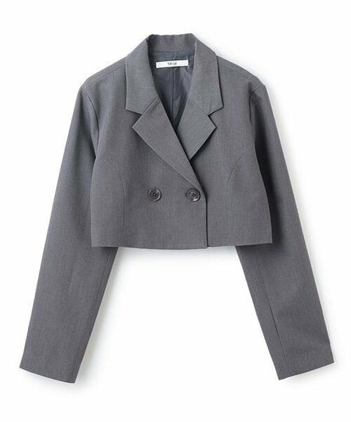 Mi-je / ミジェ ブルゾン | ショートテーラードジャケット【韓国ファッション】 | 詳細3