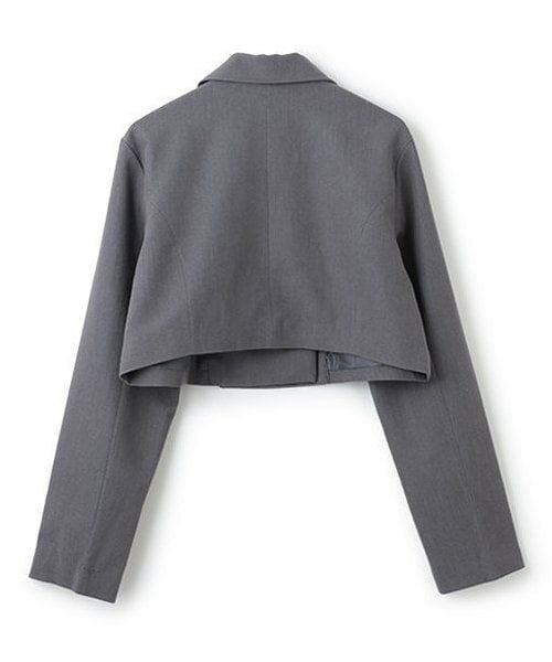 Mi-je / ミジェ ブルゾン | ショートテーラードジャケット【韓国ファッション】 | 詳細7