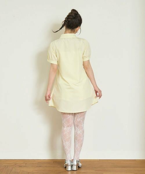 Mi-je / ミジェ ミニ丈・ひざ丈ワンピース | ビスチェつきシャツワンピース【韓国ファッション】 | 詳細1