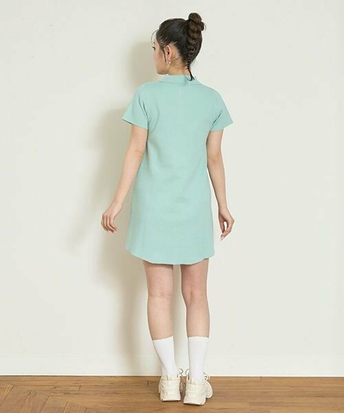 Mi-je / ミジェ ミニ丈・ひざ丈ワンピース | ニットポロワンピース【韓国ファッション】 | 詳細1