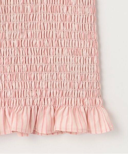 Mi-je / ミジェ ミニ丈・ひざ丈ワンピース | ギャザーロゴワンピース【韓国ファッション】 | 詳細10