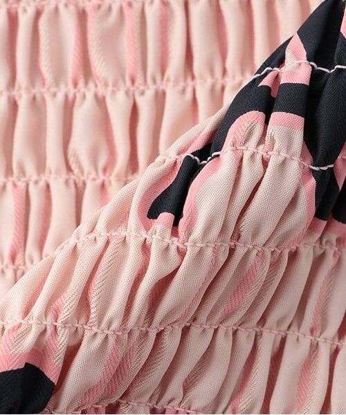 Mi-je / ミジェ ミニ丈・ひざ丈ワンピース | ギャザーロゴワンピース【韓国ファッション】 | 詳細11