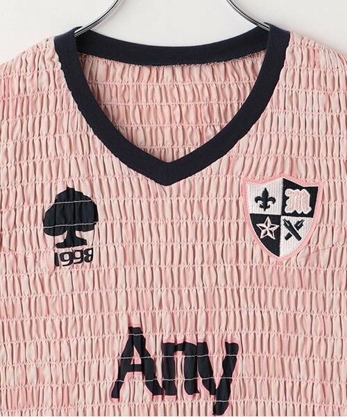 Mi-je / ミジェ ミニ丈・ひざ丈ワンピース | ギャザーロゴワンピース【韓国ファッション】 | 詳細6