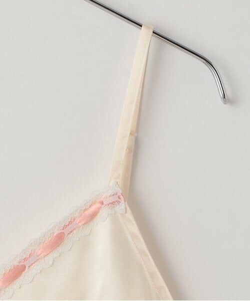 Mi-je / ミジェ ミニ丈・ひざ丈ワンピース | ランジェリー風キャミワンピース【韓国ファッション】 | 詳細7