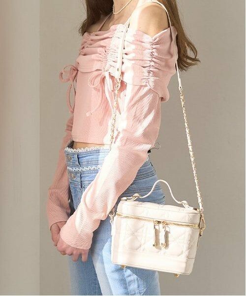 Mi-je / ミジェ ハンドバッグ | キルティングミニバッグ【韓国ファッション】 | 詳細17