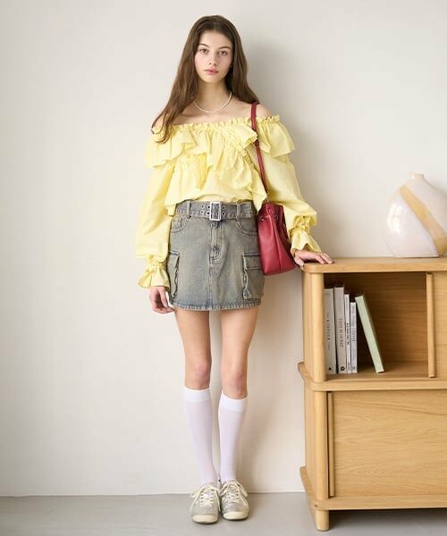 Mi-je / ミジェ ショルダーバッグ | リボン巾着ショルダー【韓国ファッション】 | 詳細1