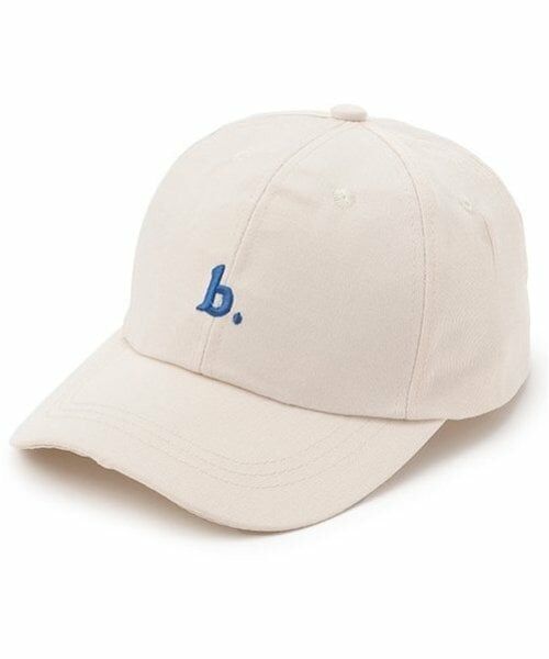 Mi-je / ミジェ キャップ | bキャップ【韓国ファッション】（アイボリー）