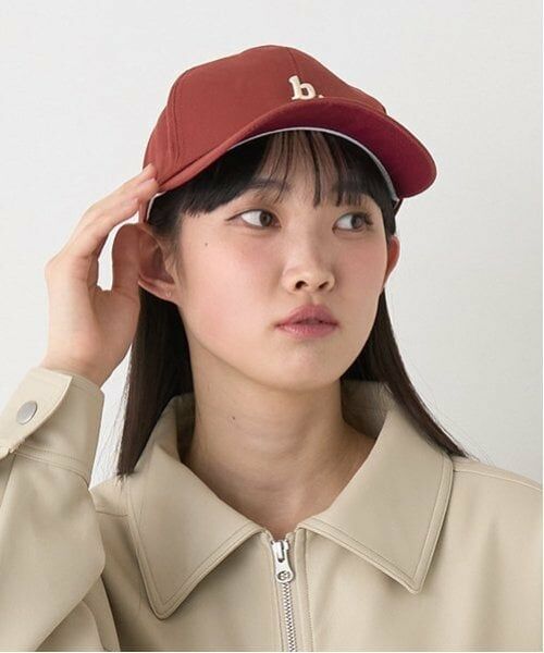 Mi-je / ミジェ キャップ | bキャップ【韓国ファッション】（赤）