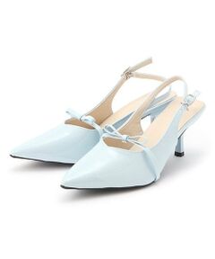 Mi-je / ミジェ サンダル | エナメルリボンサンダル【韓国ファッション】