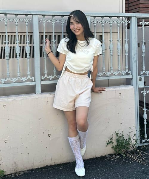 Mi-je / ミジェ ショート・ハーフ・半端丈パンツ | シアーショートパンツ【韓国ファッション】 | 詳細2