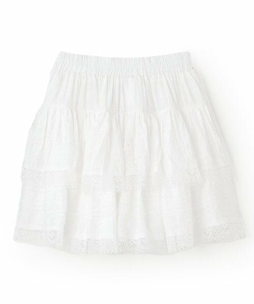 Mi-je / ミジェ ショート・ハーフ・半端丈パンツ | レースティアードスカパン【韓国ファッション】 | 詳細2