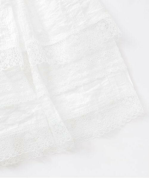 Mi-je / ミジェ ショート・ハーフ・半端丈パンツ | レースティアードスカパン【韓国ファッション】 | 詳細4