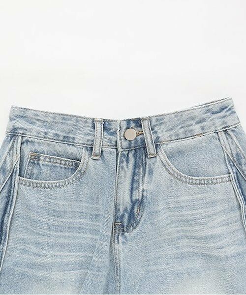 Mi-je / ミジェ ショート・ハーフ・半端丈パンツ | デニムロールアップショートパンツ | 詳細3