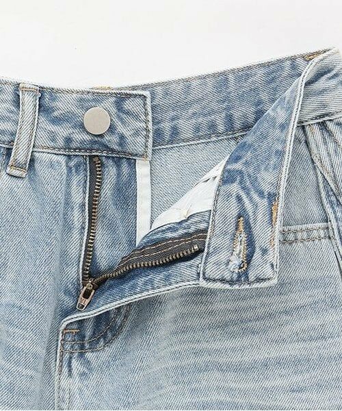 Mi-je / ミジェ ショート・ハーフ・半端丈パンツ | デニムロールアップショートパンツ | 詳細4