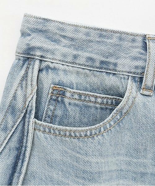 Mi-je / ミジェ ショート・ハーフ・半端丈パンツ | デニムロールアップショートパンツ | 詳細5