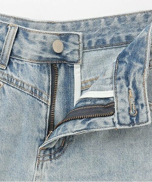 Mi-je / ミジェ ショート・ハーフ・半端丈パンツ | デニム台形スカパン | 詳細6