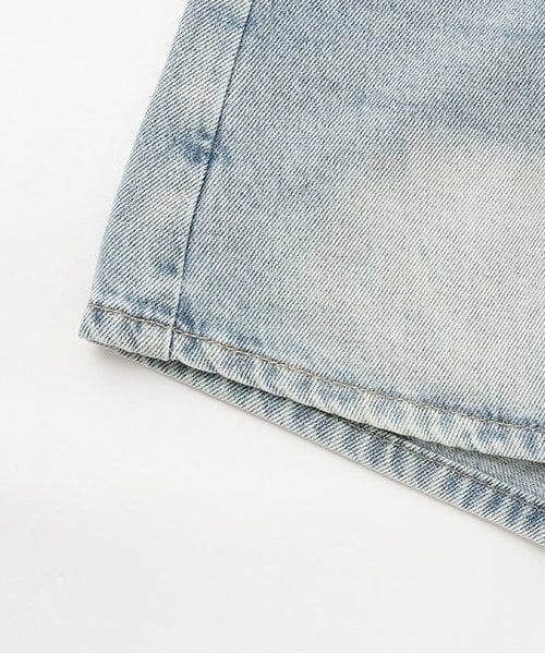 Mi-je / ミジェ ショート・ハーフ・半端丈パンツ | デニム台形スカパン | 詳細8