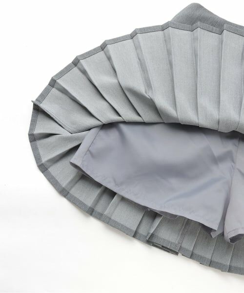 Mi-je / ミジェ ミニ・ひざ丈スカート | ロゴプレートプリーツスカート【韓国ファッション】 | 詳細12